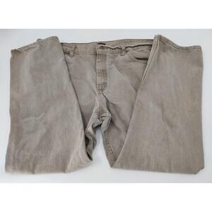 Men's Lee Jeans 42x30 (actual 42x29) Regular Fit Tan Denim‎ Jeans